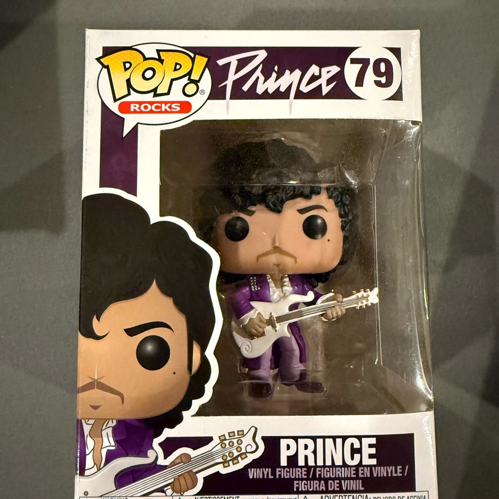Funko Pop Rocks Purple Prince Figure
